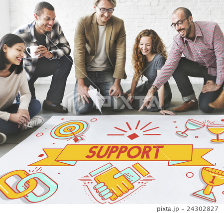 Support Helping Advice Collaboration Concept 24302827
