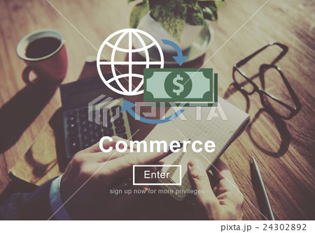 Commerce World Economics Money Concept 24302892