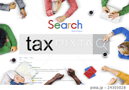 Tax Payment Financial Economy Accounting Concept 24303028