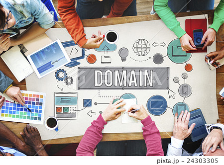 Homepage Domain HTML Web Design Concept Homepage Domain HTML Web Design Concept 24303305