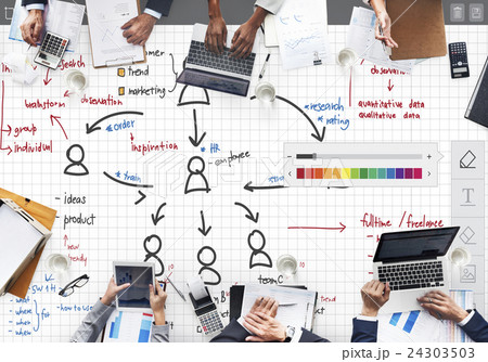 Organization Chart Management Planning Concept Organization Chart Management Planning Concept 24303503