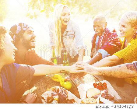 Team Friendship Leisure Vacation Togetherness Fun Concept 24304275