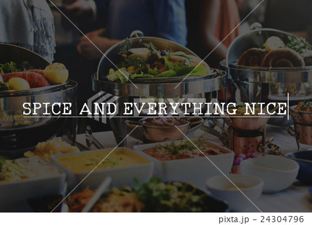 Spice and Everything Nice Food Buffet Party Gourmet Concept Spice and Everything Nice Food Buffet Party Gourmet Concept 24304796