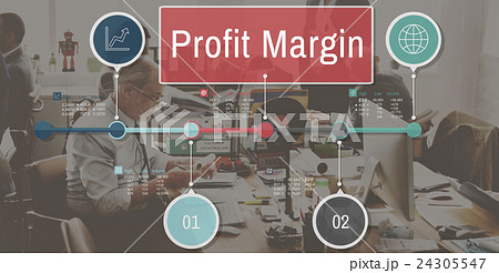 Profit Margin Finance Income Sales Revenue Accounting Concept Profit Margin Finance Income Sales Revenue Accounting Concept 24305547