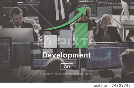 Development Growth Change Success Management Concept 24305742