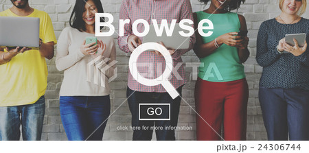 Browse Searching Finding Discover Search Browsing Concept 24306744