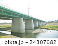 多摩川に架かる線路 24307082