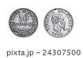 Fifty 50 Lire cents Silver Coin 1863 Vittorio 24307500