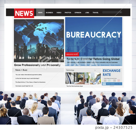 Bureaucracy Organization Government Decision System Concept 24307525