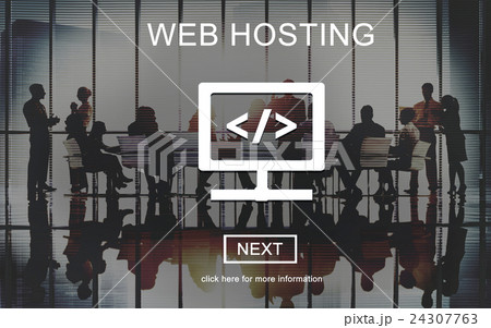 Web Hosting Development Connection Networking Concept Web Hosting Development Connection Networking Concept 24307763
