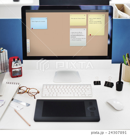 Sticky Notes Reminder List Board Concept 24307891