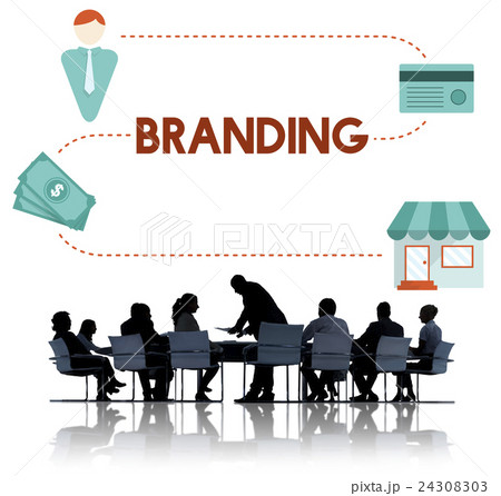 Branding Marketing Commercial Trademark Concept Branding Marketing Commercial Trademark Concept 24308303