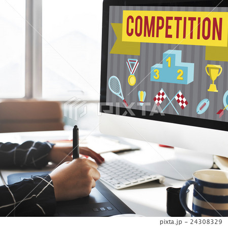 Competition Goals Match Race Concept 24308329