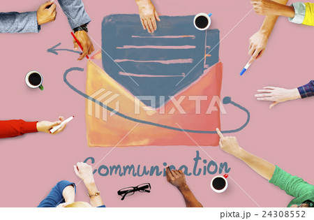 E-mail Communication Connection Online Concept 24308552