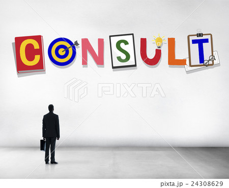 Consult Advise Suggestion Support Consultant Concept 24308629