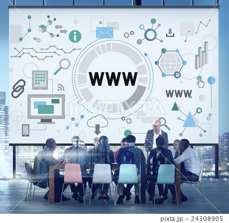 Www Website Internet Online Connection Concept 24308905