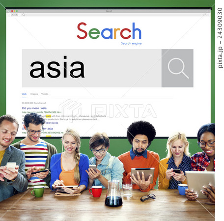 Asia East Continent Geography Location Concept Asia East Continent Geography Location Concept 24309030