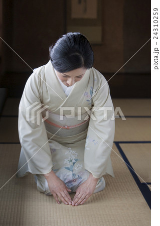 和服でご挨拶 和服でご挨拶 24310259