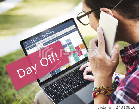 Day Off Vacation Holiday Event Relaxation Concept Day Off Vacation Holiday Event Relaxation Concept 24310916