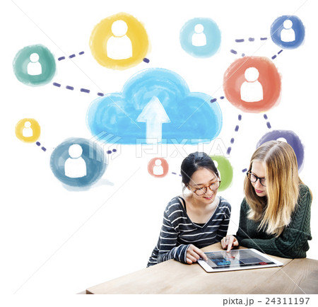 Cloud Networking Communication Connection Concept 24311197