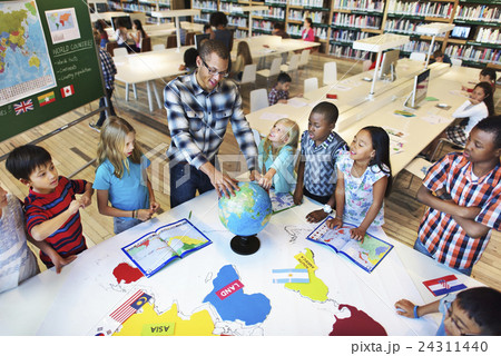 Students Geography Learning Classroom Concept Students Geography Learning Classroom Concept 24311440