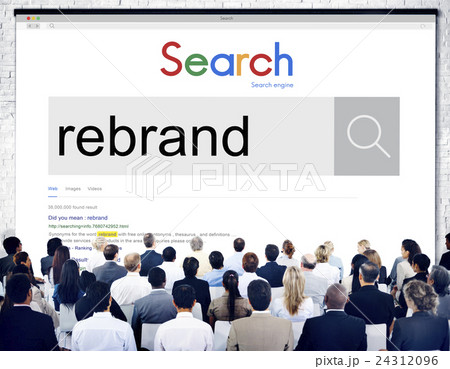 Rebrand Strategy Marketing Image Corporate Brand Concept 24312096