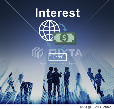 Interest Banking Rate Financial Concept Interest Banking Rate Financial Concept 24312602