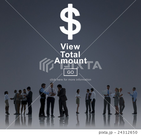 View Total Amount Accountant Balance Record Concept View Total Amount Accountant Balance Record Concept 24312650