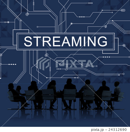 Streaming Online Internet Technology Concept 24312690