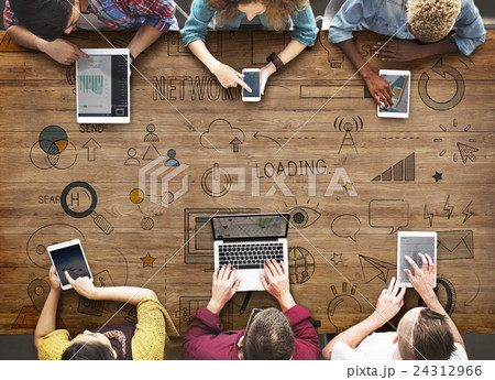 Social Networking Internet Technology Concept 24312966