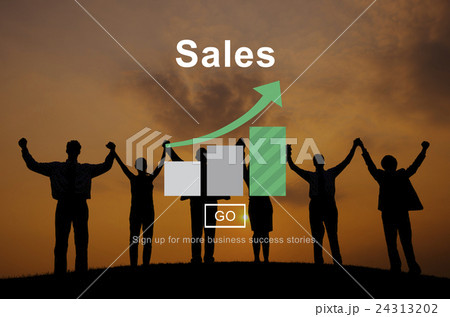 Sales Income Finance Business Commerce Concept 24313202