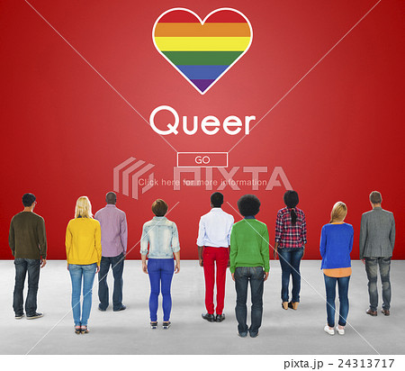 Queer LGBT Lesbian Gay Bisexual Transgender Concept 24313717