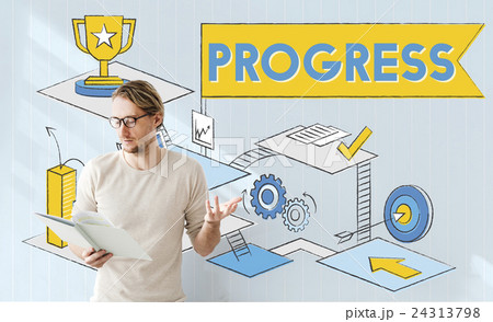 Progress Advance Growth Improvement Better Concept 24313798