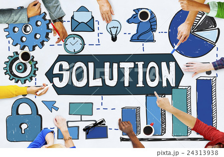 Solution Problem Solving Ideas Strategy Concept Solution Problem Solving Ideas Strategy Concept 24313938