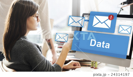 Data Information Email Connection Online Concept 24314197
