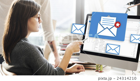 Message Online Chat Social Text Concept 24314210