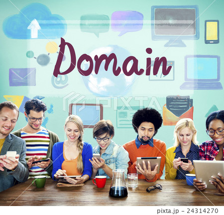 Domain Name Internet Online Network Connection Concept 24314270