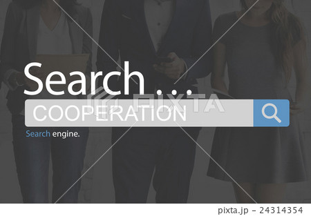 Cooperate Participate Partnership Teamwork Concept Cooperate Participate Partnership Teamwork Concept 24314354