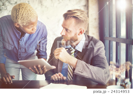 Manager Secretary Collaboration Meeting Discussion Concept 24314953