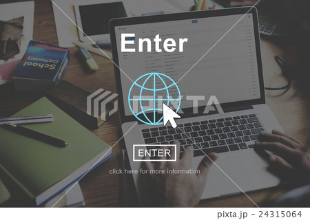 Enter Go To Page Click Interface Concept 24315064
