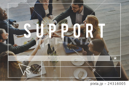 Support Helping Charity Icon Relief Concept 24316005