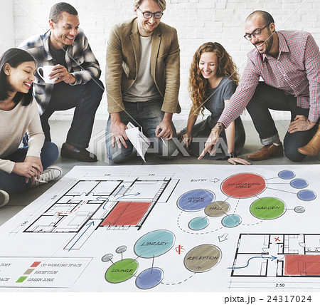 Office Floor Plan Sketch Drawing Concept Office Floor Plan Sketch Drawing Concept 24317024