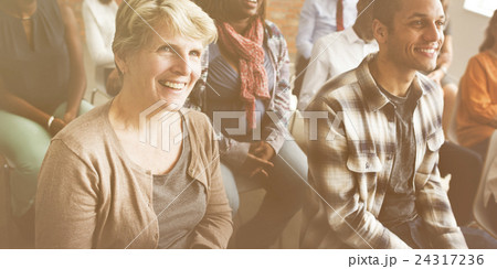Team Seminar Listening Corporate Conference Concept 24317236