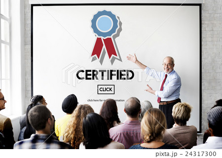 Certified Approval Agreement Confirmation Concept 24317300