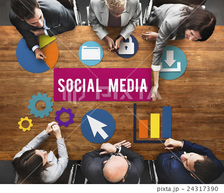 Social Media Network Internet Connection Concept Social Media Network Internet Connection Concept 24317390