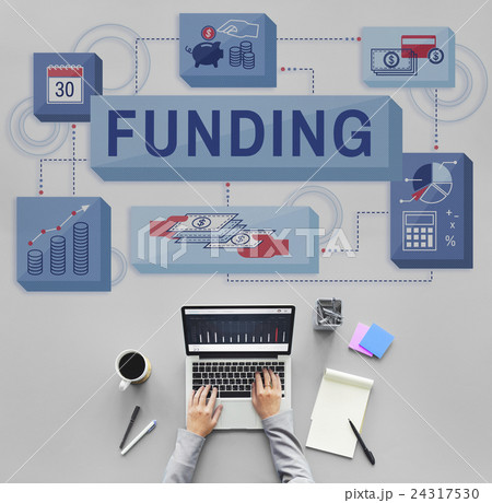 Funding Finance Management Graphics Concept 24317530
