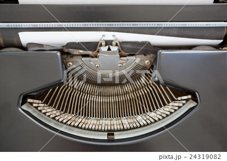 Extreme close up view of typewriter 24319082