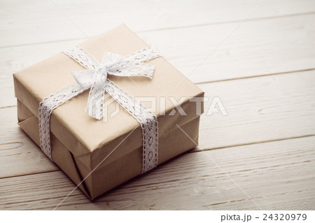 overhead view of a present overhead view of a present 24320979