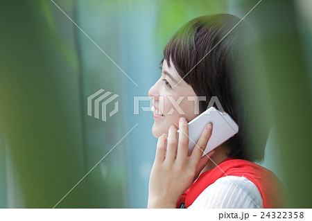 通話　女性 24322358