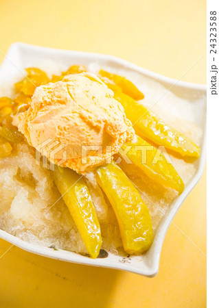 Carambola Juice & Yongfu ice cream 24323588